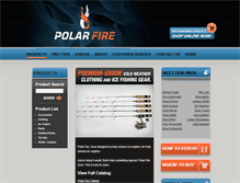 Tablet Screenshot of polarfiregear.com